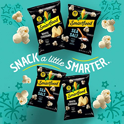 Smartfood Popcorn, Variety Pack, 0.5 Ounce (Pack of 18)