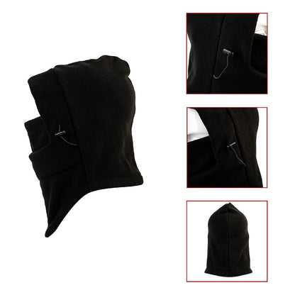 Balaclava Ski Mask 2 Pcs - Windproof Warmer Fleece Adjustable Winter Mask for Men Women