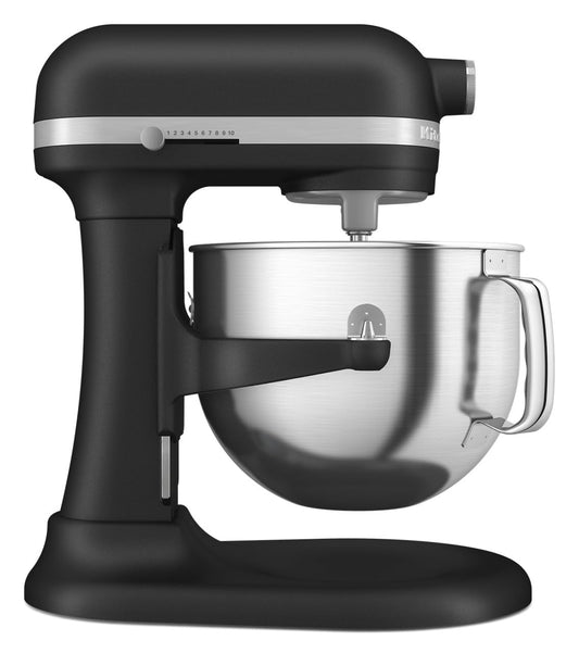 KitchenAid® 7 Quart Bowl-Lift Stand Mixer, Cast Iron Black