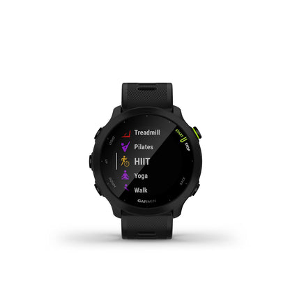 Garmin Forerunner 55, GPS Running Watch with Daily Suggested Workouts, Up to 2 Weeks of Battery Life, Black - 010-02562-00