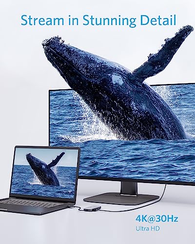 Anker USB C Hub, 7-in-1 Multi-Port USBC Hub, 4K HDMI USB-C Adapter