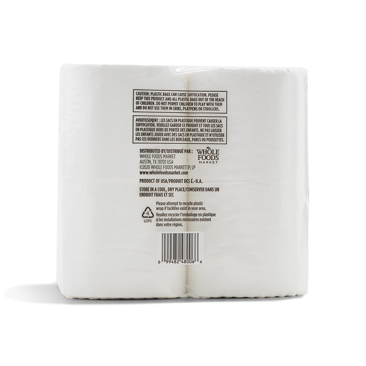365 by Whole Foods Market, Sustainably Soft Bath Tissue, Hypoallergenic, 286 Sheets per Roll, 12 Count