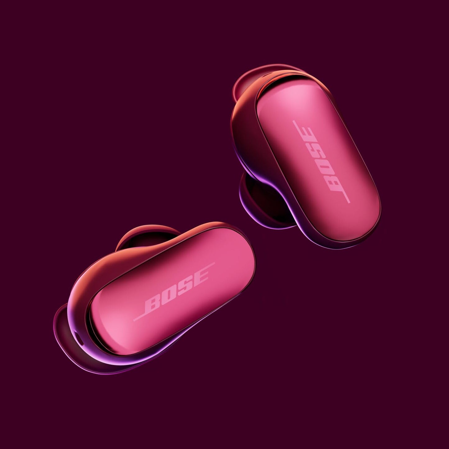 Bose New QuietComfort Ultra Earbuds (2nd Gen) - Wireless Noise Cancelling Earbuds with Mic, Immersive Audio, USB-C Charging, Up to 6 Hours Battery, IPX4 Rating, Deep Plum - Limited Edition Color