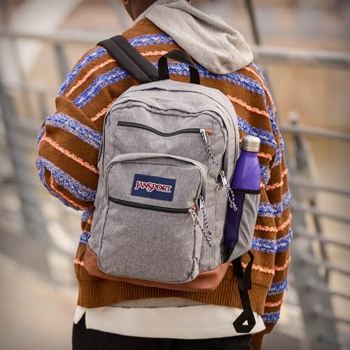 JanSport Cool Backpack, with 15-inch Laptop Sleeve - Large Computer Bag Rucksack with 2 Compartments, Ergonomic Straps, Black