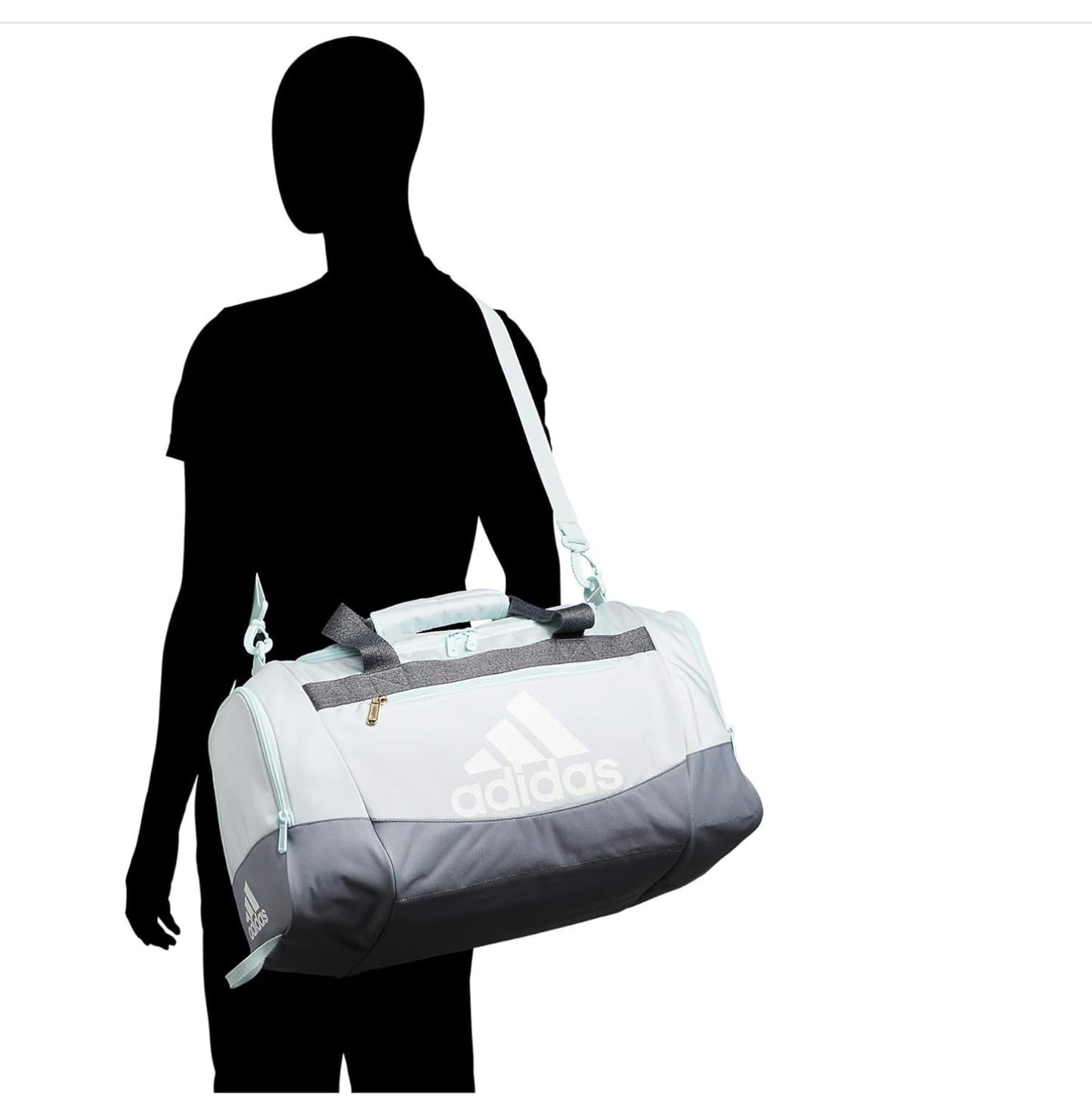 adidas Unisex Defender 4.0 Gym Duffel Bag for Men and Women, Team Power Red, Small (38L)