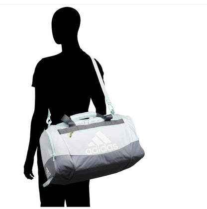 adidas Unisex Defender 4.0 Gym Duffel Bag for Men and Women, Team Power Red, Small (38L)