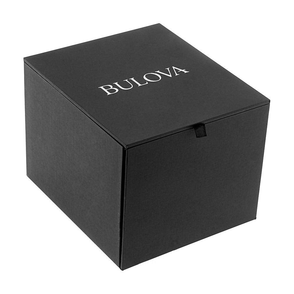 Bulova Men's Archive Series Lunar Pilot 6-Hand Chronograph High Performance Quartz Stainless Steel, Black NATO Strap and Sapphire Crystal Style: 96A225
