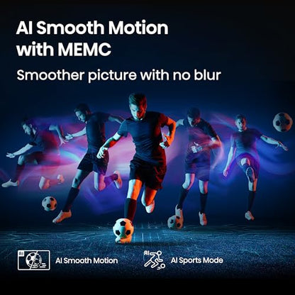 Hisense 55" E6 Cinema Series QLED 4K UHD Smart Fire TV (55E6QF, 2025 Model) - QLED, AI Light Sensor, Dolby Vision · Atmos, Voice Remote with Alexa, Motion Rate 120, HDR 10+ Adaptive, Game Mode Plus