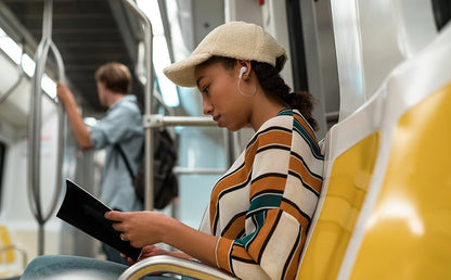 JBL Vibe Beam - True Wireless JBL Deep Bass Sound Earbuds, Bluetooth 5.2, Water & Dust Resistant, Hands-free call with VoiceAware, Up to 32 hours of battery life (White)