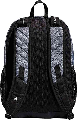 adidas Unisex Prime 6 Backpack, Jersey Onix Grey/Black/White, One Size