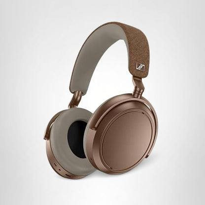 Sennheiser Momentum 4 Wireless Noise Cancelling Headphones - Bluetooth Headset for Crystal-Clear Calls with Adaptive Noise Cancellation, Over-Ear Headphones, 60h Battery Life, Folding Design, Brown
