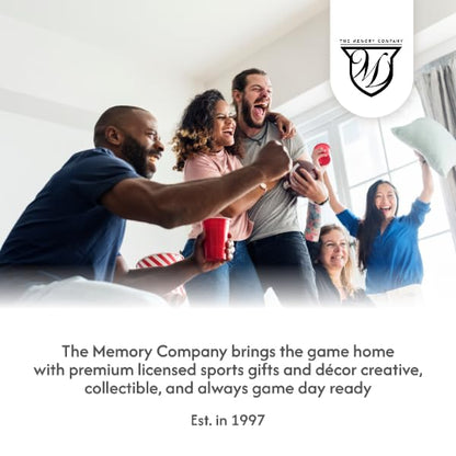 The Memory Company NFL 40oz Game Day Tumbler - Premium Stainless Steel Double-Wall Vacuum Insulated Travel Cup with Removable Silicone Base , Laser Engraved Team Logo, Hot & Cold Drinks