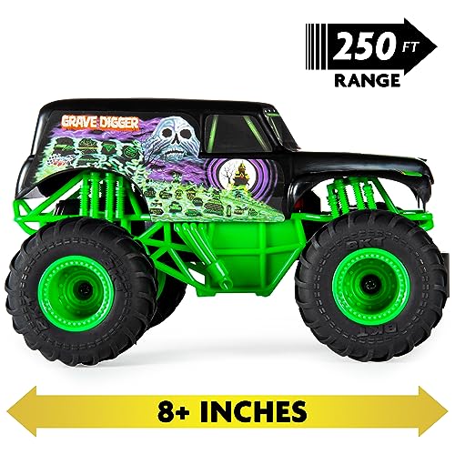 Monster Jam, Official Grave Digger Remote Control Monster Truck, 1:24 Scale, 2.4 GHz, Kids Toys for Boys and Girls Ages 4 and up