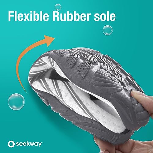 SEEKWAY Water Shoes for Women Adult Quick-Dry Aqua Sock Barefoot Men for Beach Swim River Pool Lake Hiking Kayaking Surfing