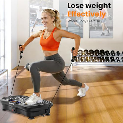 Vibration Plate Fitness Platform Exercise Machine Body Vibrating Board