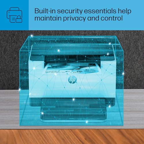 HP LaserJet M209d Laser Printer, Black and White, Automatic Duplex, USB Connection Only (Cable Included), Ideal in Home Office (8J9L0F)