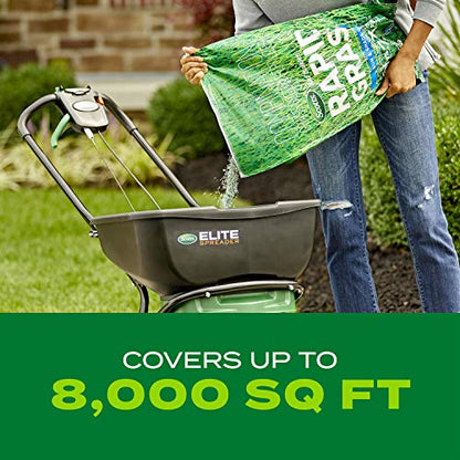 Scotts Turf Builder Rapid Grass Sun & Shade Mix, Combination Seed and Fertilizer, Grows Green Grass in Just Weeks, 16 lbs.