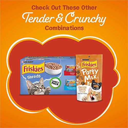 Purina Friskies Dry Cat Food, Tender & Crunchy Combo - 16 lb. Bag