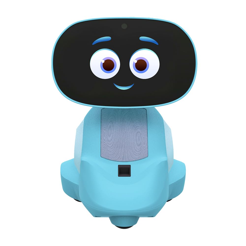 Miko 3 AI Robot for Kids – Smart Educational & STEAM Learning Robot with Interactive Apps, Games, Stories & Activities for Girls & Boys Ages 5–10 | Blue