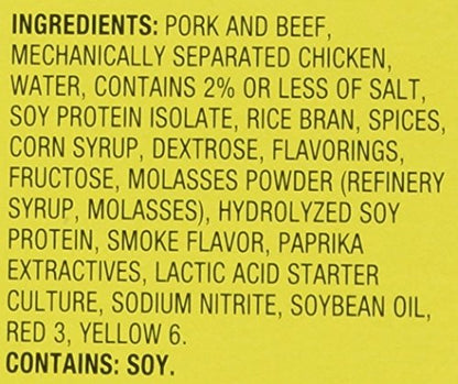 Jack Link's Wild Beef Sticks, Hot Spicy Meat Snack, Meat Stick with 6g of Protein, Individually Wrapped Beef Snack Sticks, 1 oz. (20 Count)