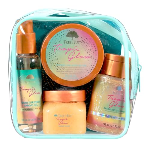Tree Hut Everything Shower Gift Set, Tropic Glow