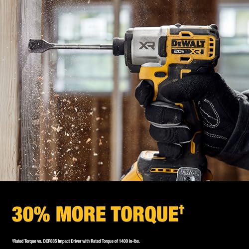 DEWALT 20V MAX XR Impact Driver and Hammer Drill Cordless Power Tool Combo Kit, Includes 2 x 4ah POWERPACK Batteries and a Charger (DCK250QQ2)