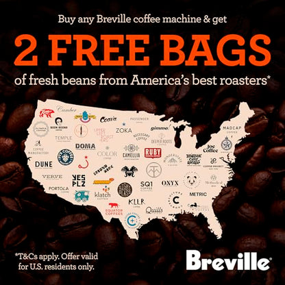 Breville Bambino Plus, Black Stainless Steel