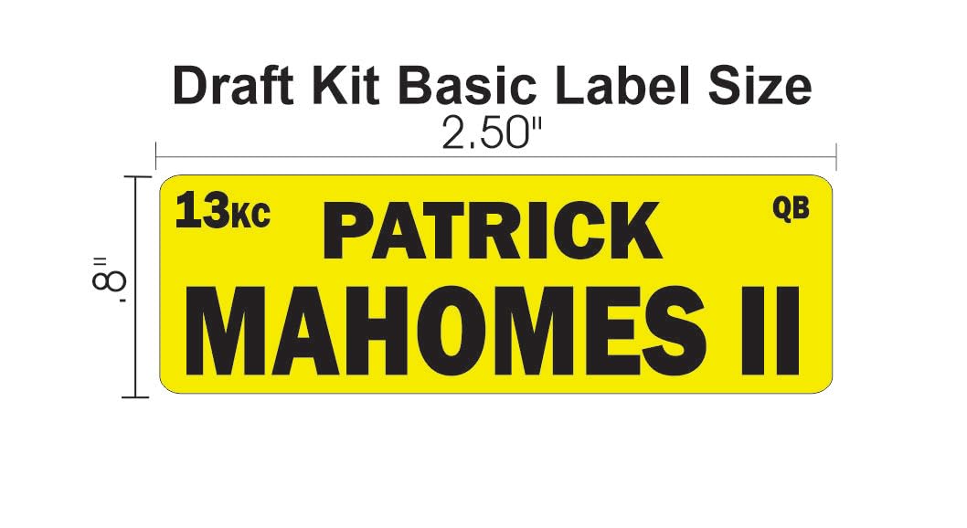 2025 Fantasy Football Draft Kit Basic