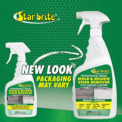 STAR BRITE Professional Grade Mold & Mildew Stain Remover - 32 OZ (120032)
