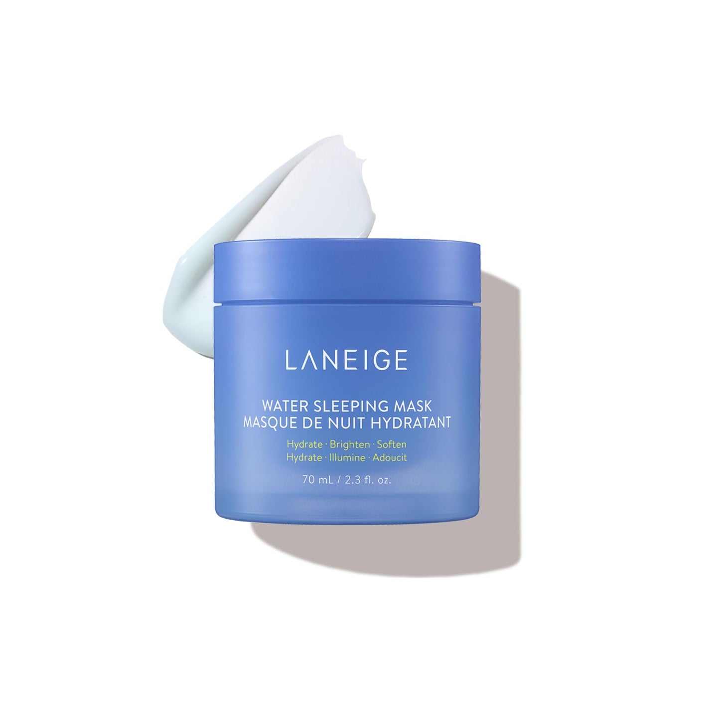 LANEIGE Water Sleeping Mask: Hydrating Korean Overnight Mask with Squalane & Probiotic-Derived Complex, for Bright, Glowing Skin & Barrier Support