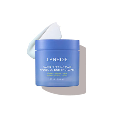 LANEIGE Water Sleeping Mask: Hydrating Korean Overnight Mask with Squalane & Probiotic-Derived Complex, for Bright, Glowing Skin & Barrier Support