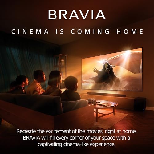 Sony BRAVIA 5 85 Inch TV, Mini LED, 4K Smart Google TV, XR Processor with AI Technology,120hz Television with Dolby Vision/Atmos, Exclusive Features for PlayStation®5, K-85XR50, 2025 Model