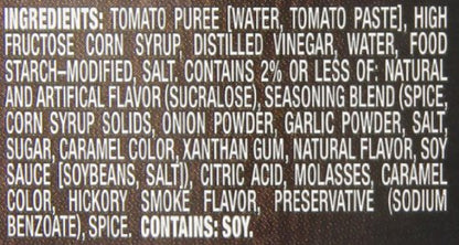 Open Pit Thick & Sweet Brown Sugar & Bourbon Barbecue Sauce, 18 oz. (Pack of 12)