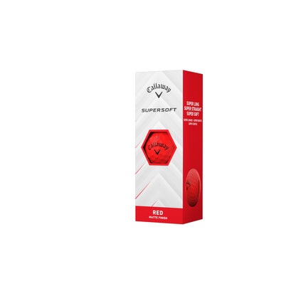 Callaway Golf Supersoft Golf Balls (2025, Red)