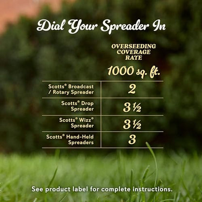 O.M. Scott and Sons Clover Seed, Lawn Seed Grows a Naturally Low Maintenance, Drought-Tolerant Lawn, 1,000 sq. ft., 2 lb.