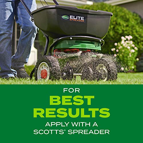 Scotts Turf Builder Rapid Grass Sun & Shade Mix, Combination Seed and Fertilizer, Grows Green Grass in Just Weeks, 16 lbs.