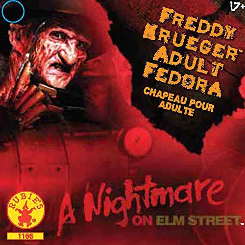 Rubie's Costume Co A Nightmare On Elm Street Freddy Krueger Hat (One Size/Brown)