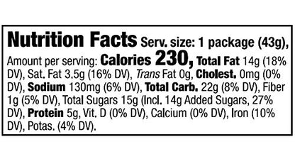 Amazon Brand - Wickedly Prime Roasted Cashews, Coconut Toffee, Snack Pack, 1.5 Ounce (Pack of 15) Package May Vary
