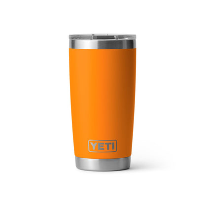 YETI Rambler 20 oz Tumbler, Stainless Steel, Vacuum Insulated with MagSlider Lid, King Crab, 1 Count (Pack of 1)