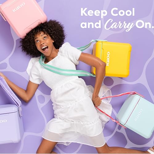 Igloo Apricot 11 Qt Tag-Along Too Strapped Picnic Style Cooler