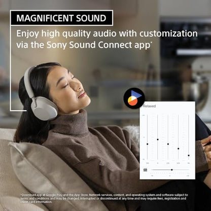 Sony WH-1000XM5 Premium Noise Canceling Headphones, Auto NC Optimizer, 30-Hour Battery, Alexa Voice Control, Black