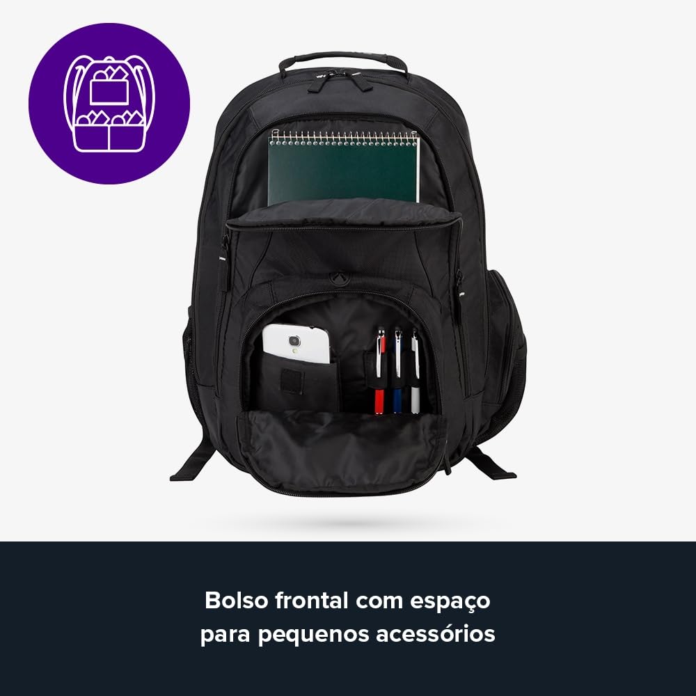 Targus 16 Inch Groove Laptop Backpack, Black - Fits Most Laptops up to 16", Water Resistant Travel Backpack for Business Commuters and Travel (CVR600)