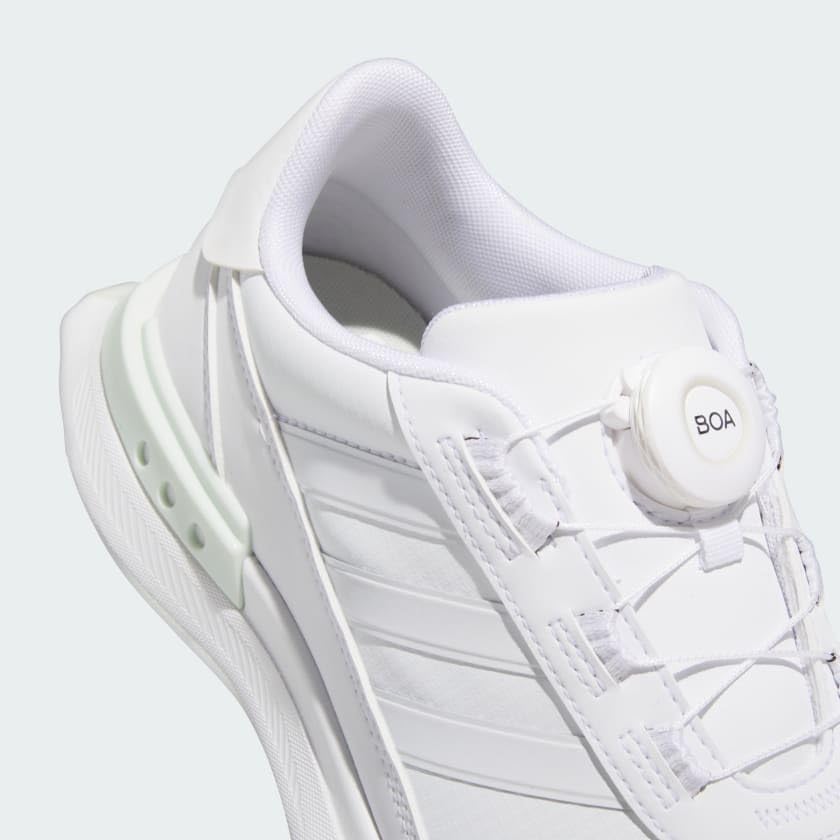 adidas Women's S2G Spikeless BOA 24 Golf Shoes, Footwear White/Crystal Jade, 5.5