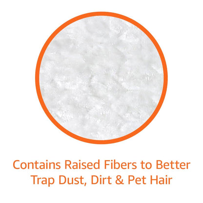 Amazon Basics Heavy Duty Dry Sweeping Cloths to Clean Dust, Dirt, Pet Hair, Fits Swiffer Sweeper Mop Heads, 44 Count (Pack of 1)