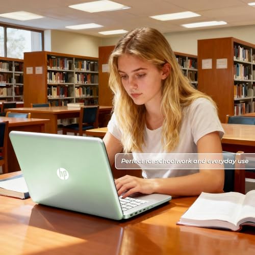HP 14 inch Laptop, 4GB DDR5 RAM, 128GB SSD, Intel N150 Processor
