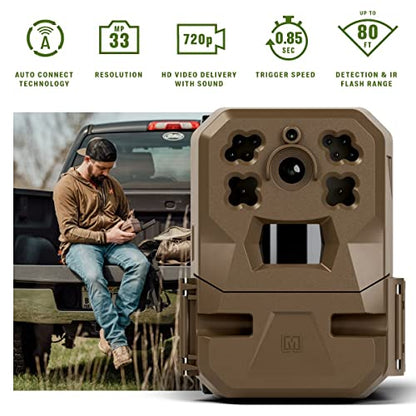 Moultrie Edge Cellular Trail Camera 33 MP 2PK