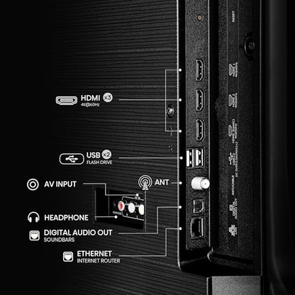 Hisense 43" E6 Cinema Series QLED 4K UHD Smart Fire TV (43E6QF, 2025 Model) - QLED, AI Light Sensor, Dolby Vision · Atmos, Voice Remote with Alexa, Motion Rate 120, HDR 10+ Adaptive, Game Mode Plus