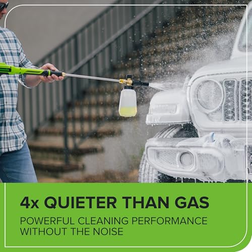 Greenworks 3000 PSI (2.0 GPM Max) Brushless Electric Pressure Washer
