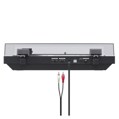 Sony PS-LX310BT Belt Drive Turntable: Fully Automatic Wireless Vinyl Record Player with Bluetooth and USB Output Black