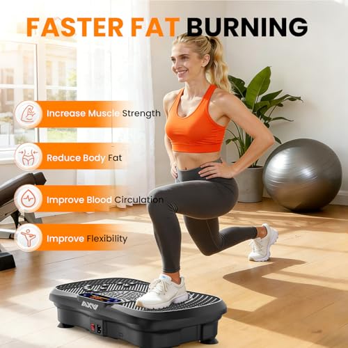 Vibration Plate Fitness Platform Exercise Machine Body Vibrating Board